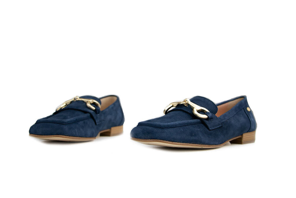 Fred de la Bretoniere Fred de la Bretoniere Loafer Luxury Dark Blue