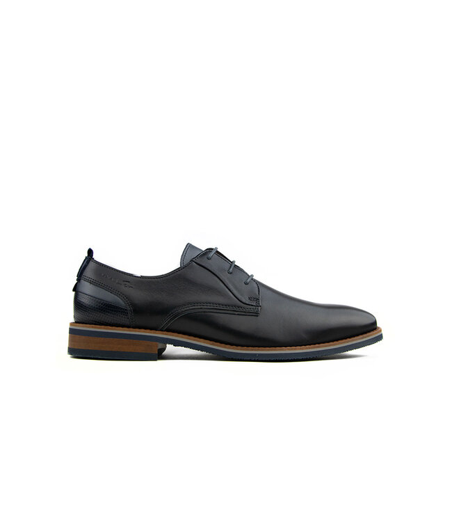 Van Lier Lace-up Shoes Black Leather