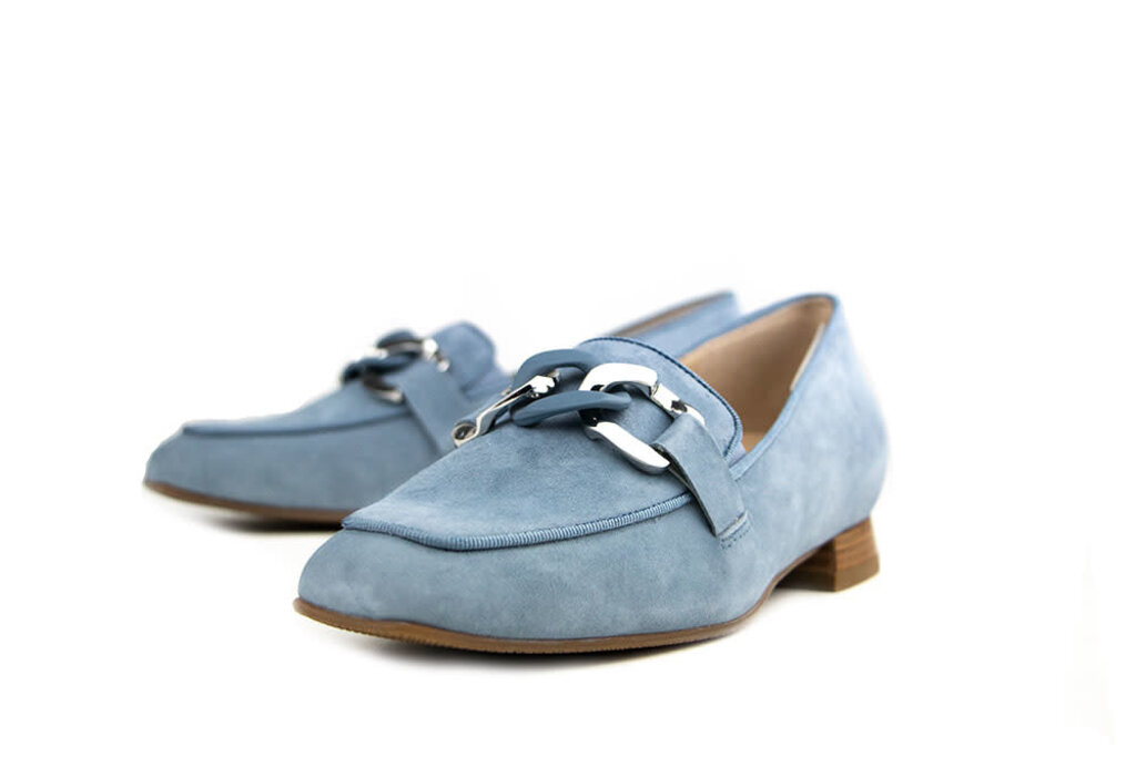 Hassia Hassia Loafer Ketting Jeans Suede