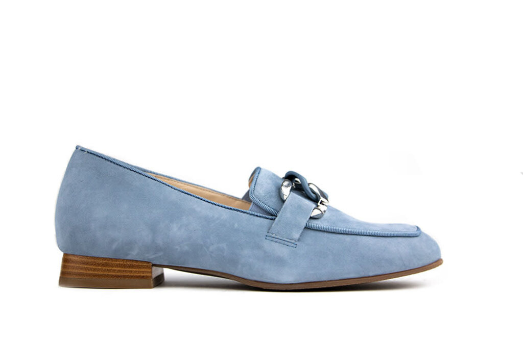 Hassia Hassia Loafer Ketting Jeans Suede