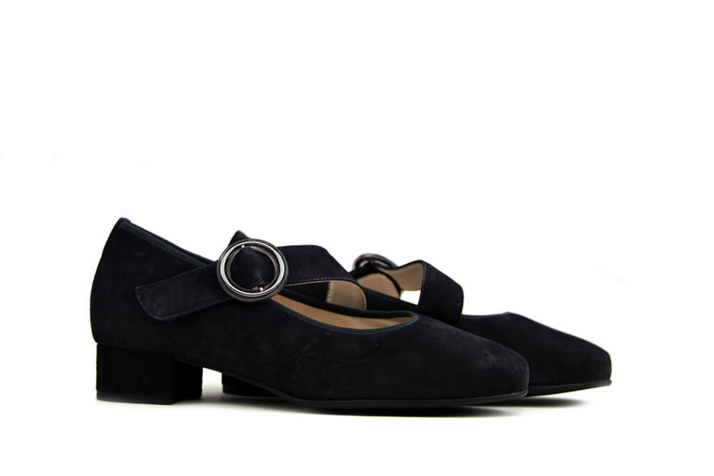 Hassia Hassia Pump met Band Ocean Suede Cordoba