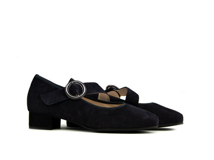 Hassia Hassia Pump met Band Ocean Suede Cordoba K