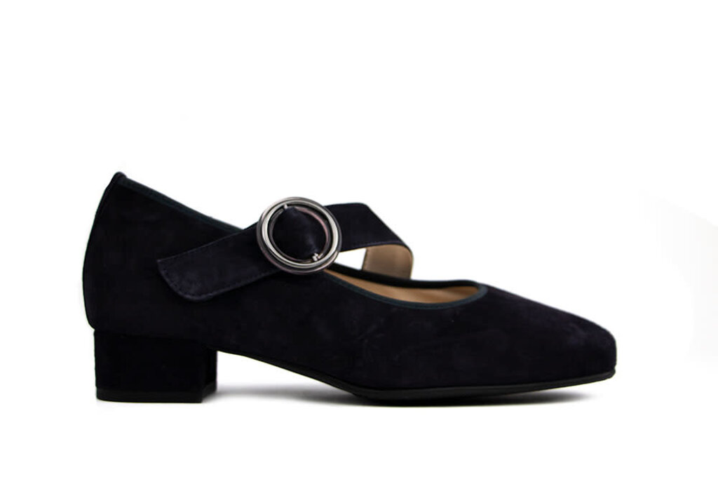 Hassia Hassia Pump met Band Ocean Suede Cordoba