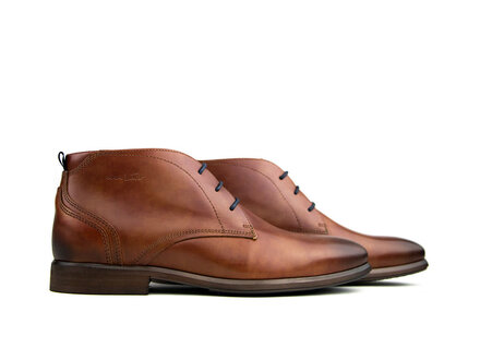 Van Lier Van Lier Hoge Veter Cognac Leer Van Lier Van Lier Hoge Veter Cognac Leer