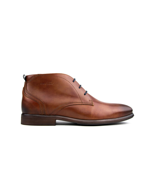 Van Lier Hoge Veter Cognac Leer
