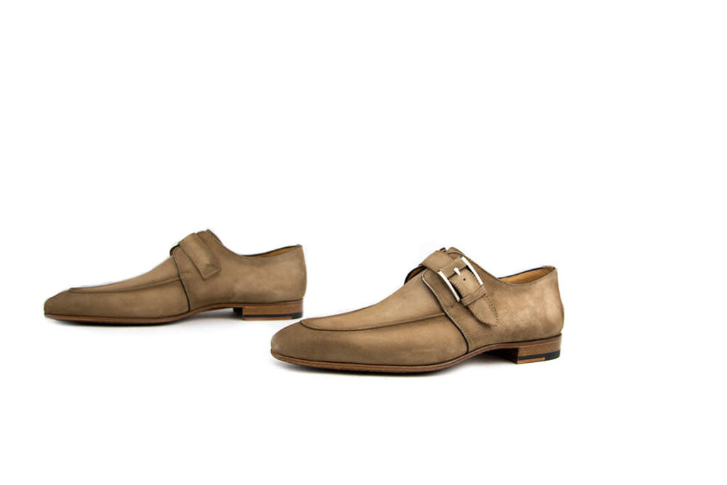 Magnanni Magnanni Monk Straps Antidifu Taupe