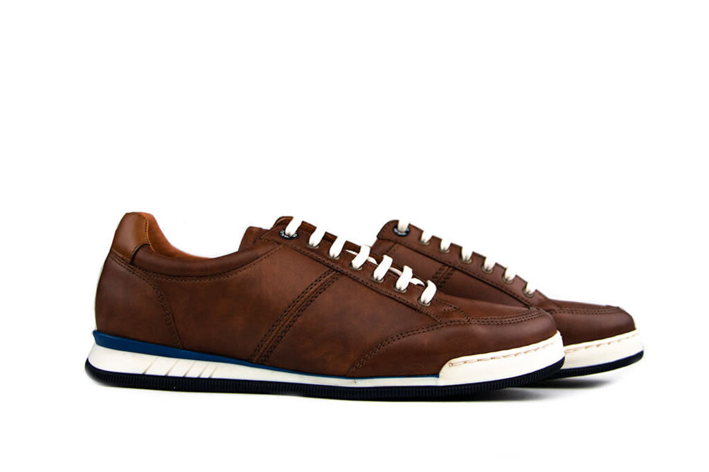 Van Lier Van Lier Sneaker Cognac Leer