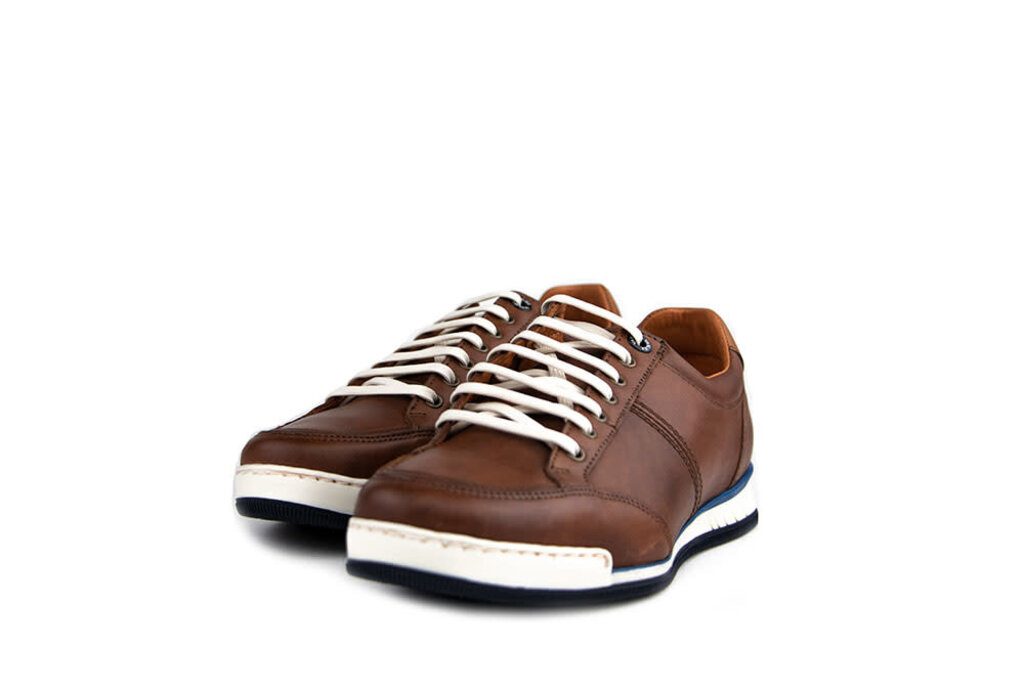 Van Lier Van Lier Sneaker Cognac Leer