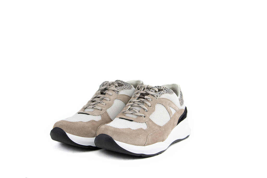 Durea Durea Sneaker Walnoot Taupe Zwart K