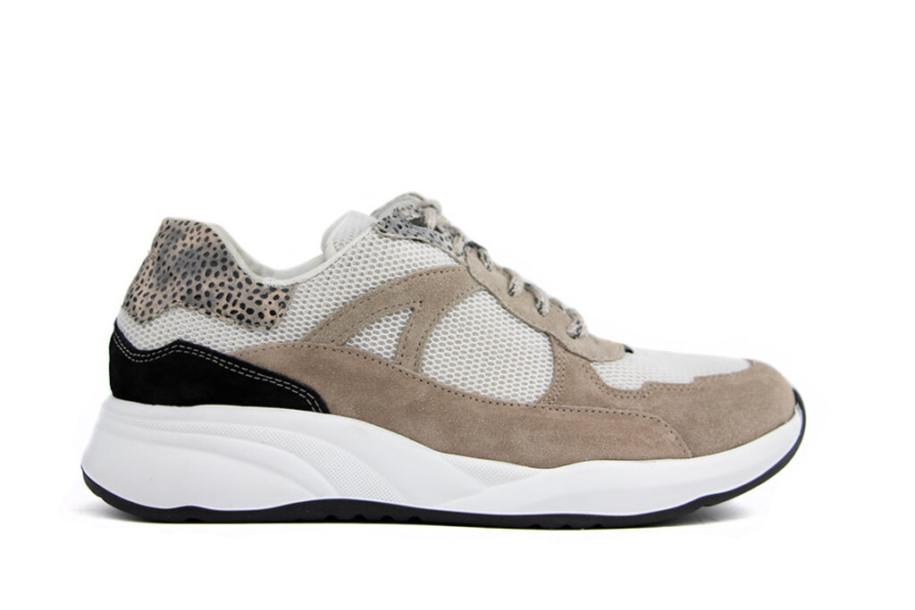 Durea Durea Sneaker Walnoot Taupe Zwart K