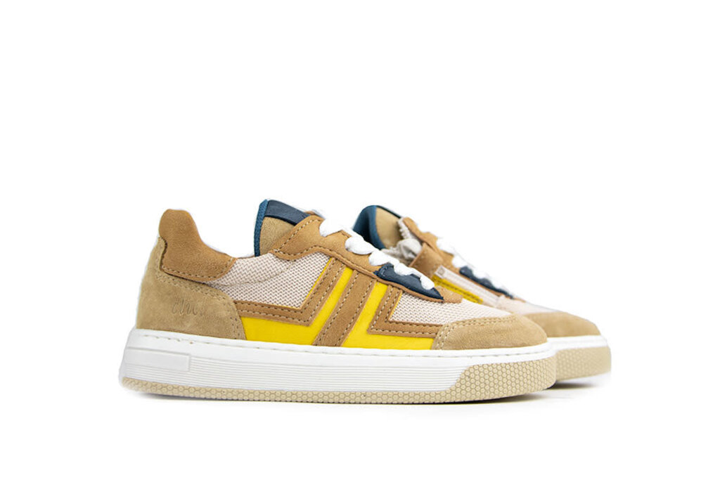 CLIC Clic Sneakers Beige White Yellow