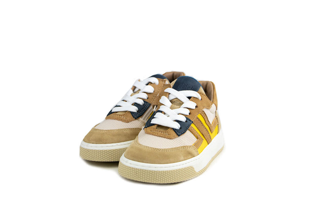 CLIC Clic Sneakers Beige White Yellow