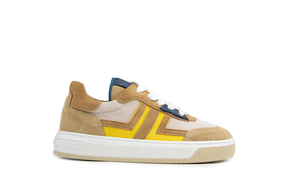 CLIC Clic Sneakers Beige White Yellow