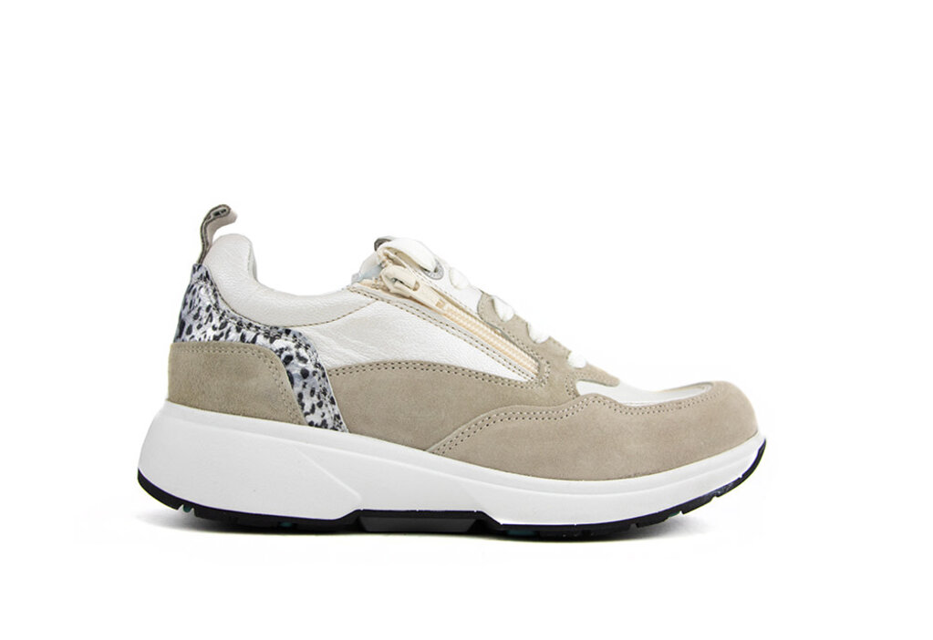 Xsensible Xsensible Sneakers Grenoble Wit Beige