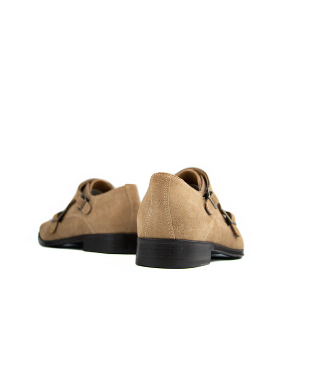 Van Bommel Schnalle Raffa 01.09 Bruin Suede