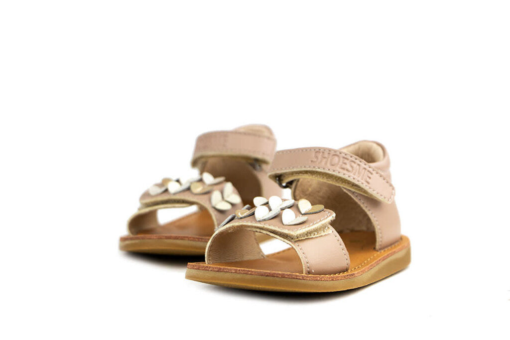 Shoesme Shoesme Classic Sandaal Beige Hearts