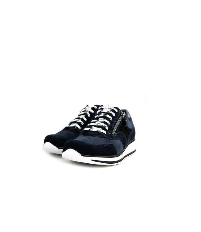 Durea Sneaker Marine Zwart H-width