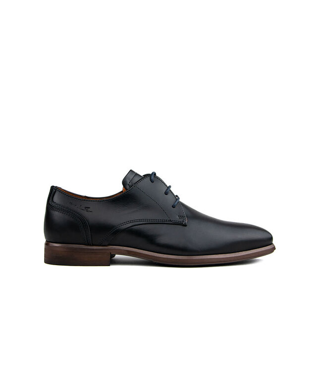 Van Lier Lace-up Shoes Black Leather