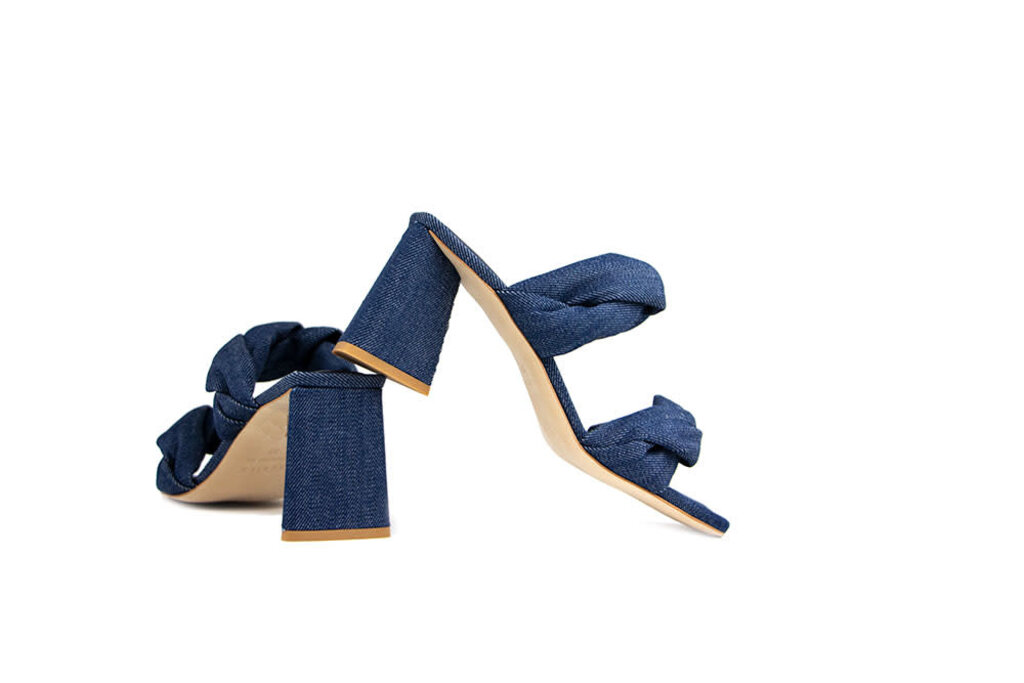 Nubikk Nubikk Triangle Twist Dark Blue Denim