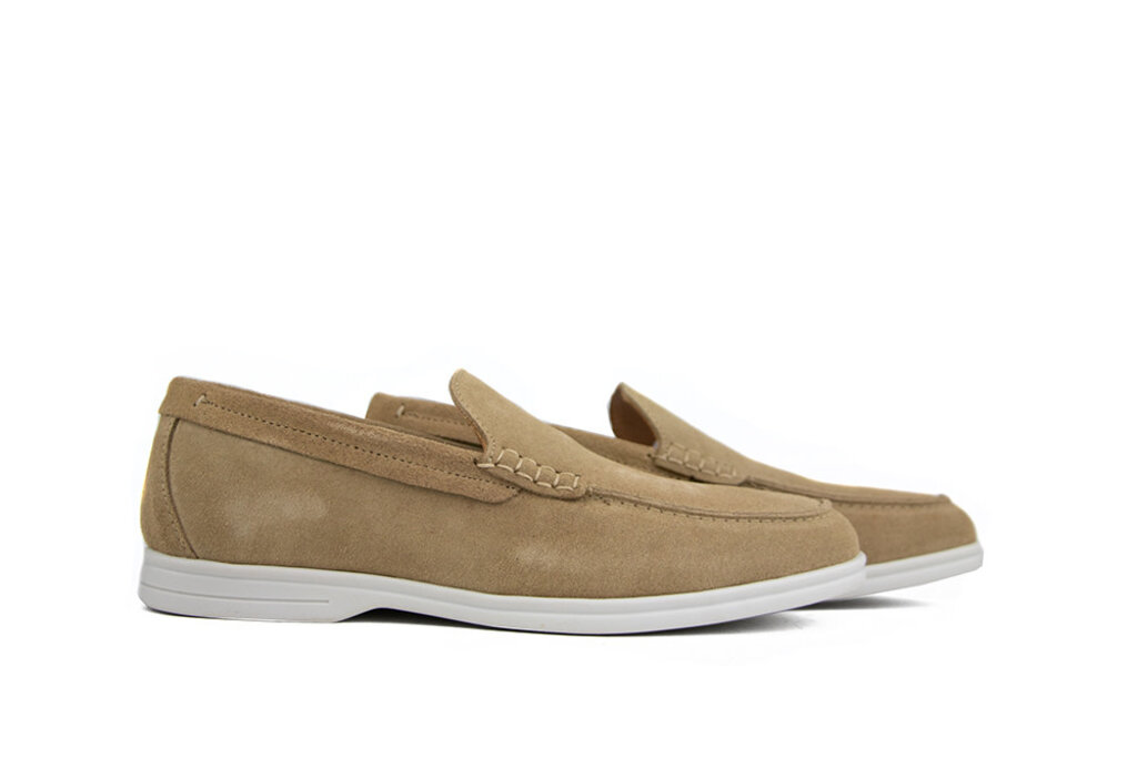 Berkelmans Berkelmans Loafers Ascari Beige Suede