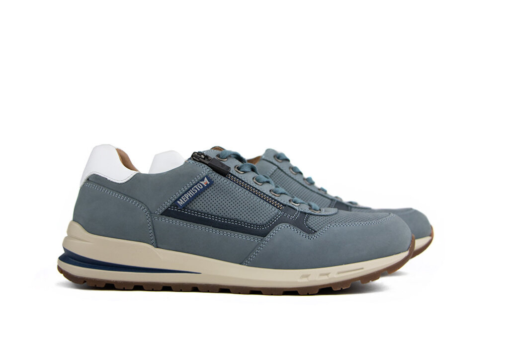 Mephisto Mephisto Sneaker Bradley Nomad Sea Blue