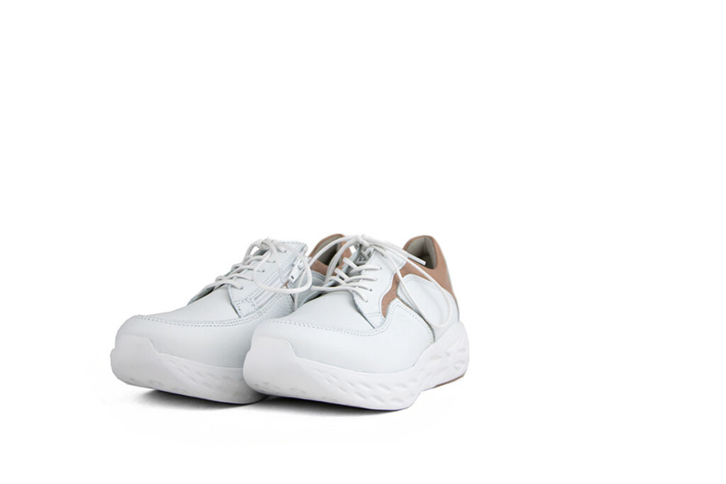 Wolky Wolky Sneaker Bounce Nappa White Nude