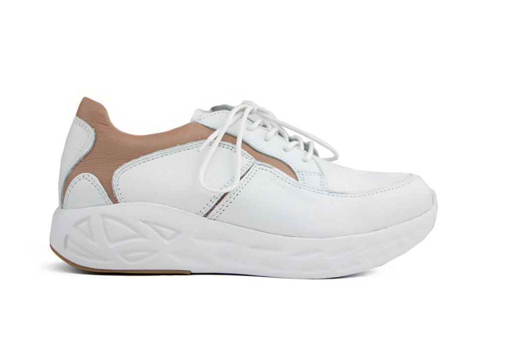 Wolky Wolky Sneaker Bounce Nappa White Nude