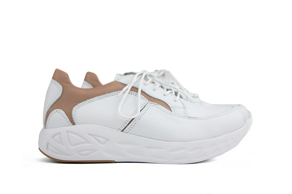 Wolky Wolky Sneaker Bounce Nappa White Nude