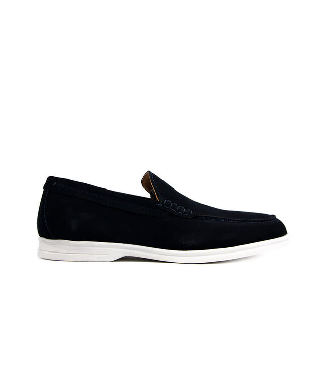 Berkelmans Loafer Ascari Navy Marino Suede