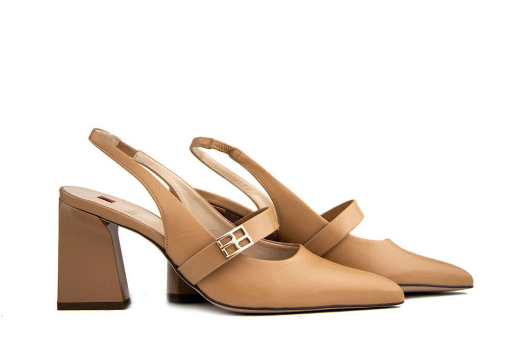 Högl Högl Slingback Lighttoffee Leather