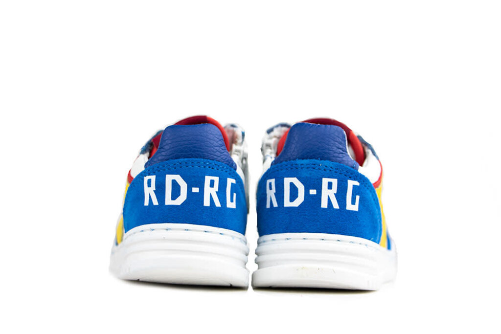 Red-Rag Red Rag Sneaker White Cobalt Combi