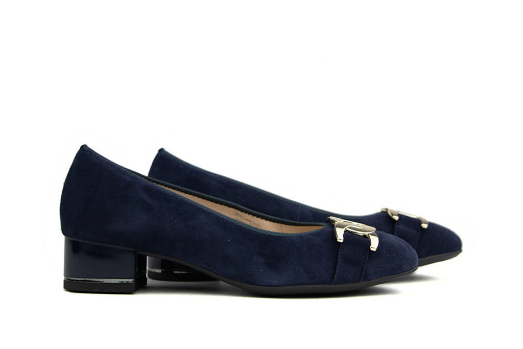 Ara Ara Pumps Ketting Donkerblauw Suede