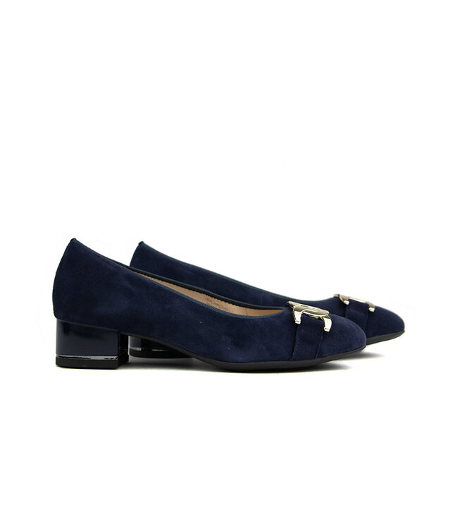 Ara Pumps Ketting Navy Suede