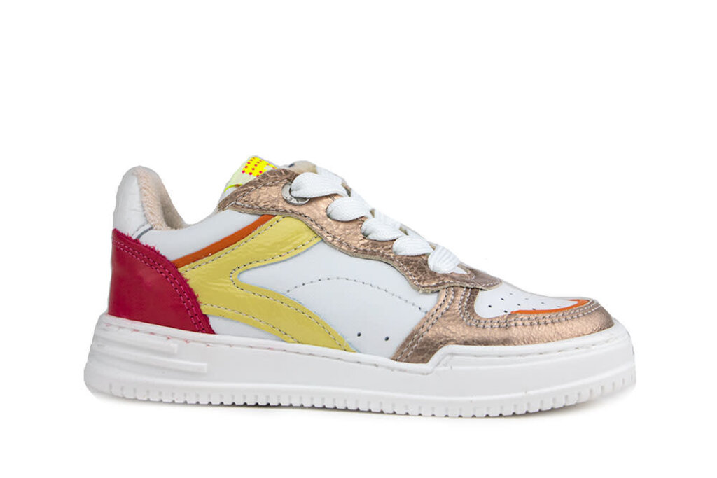 Red-Rag Red Rag Sneaker Yellow Gold Combi