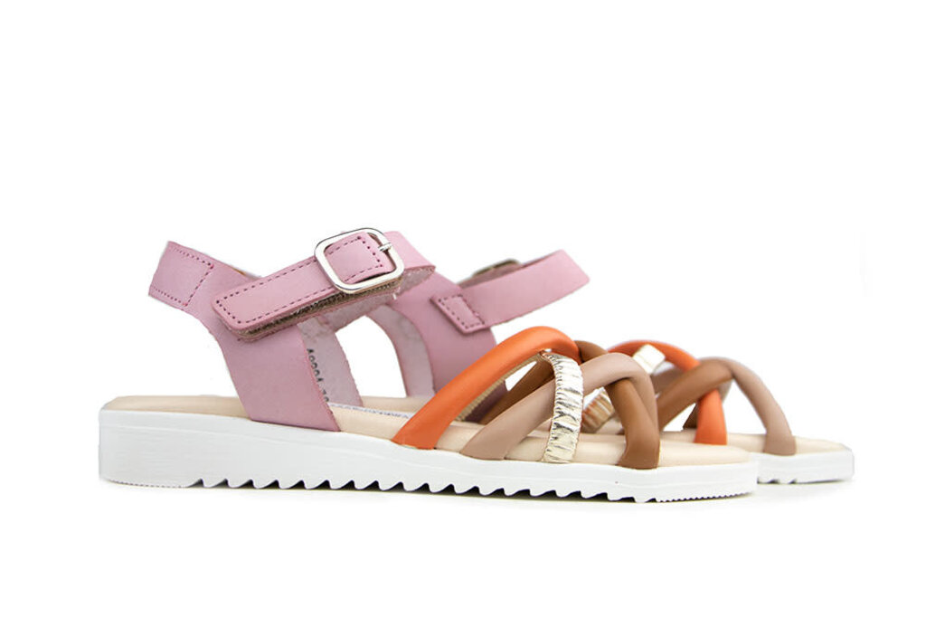 Develab Develab Sandals Orange Multi Fantasy