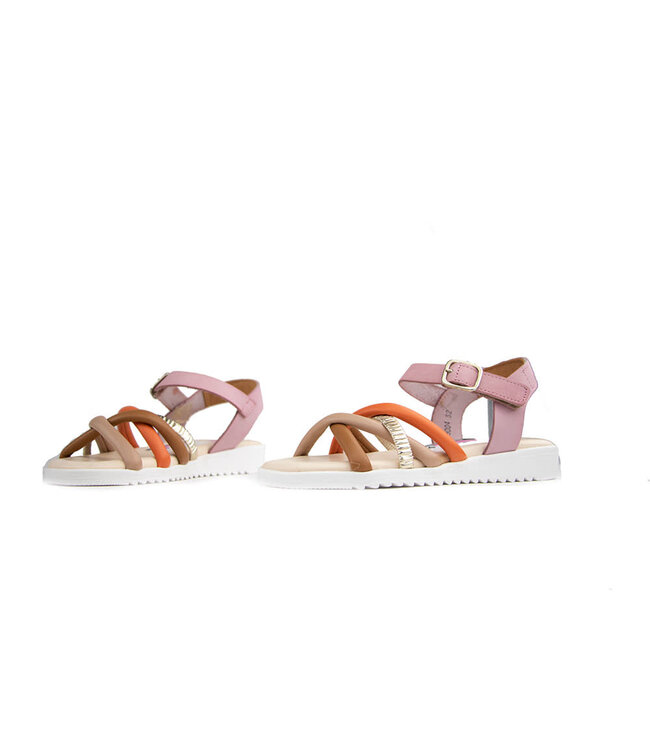 Develab Sandals Orange Multi Fantasy