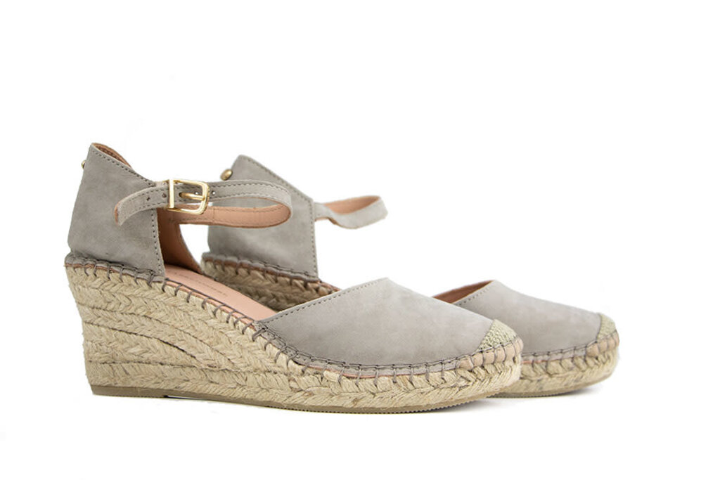 Fred de la Bretoniere Fred de la Bretoniere Espadrille Wedge Taupe