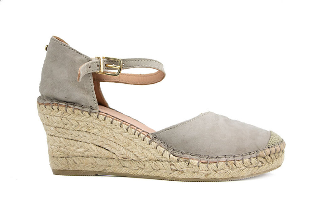 Fred de la Bretoniere Fred de la Bretoniere Espadrille Wedge Taupe