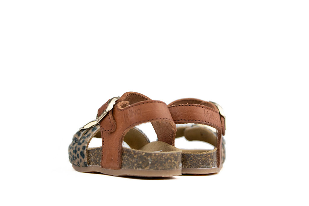 Kipling Kipling Sandals Miley 1 Cognac Panther