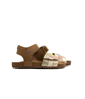 Shoesme Shoesme Sandaal Cognac Goud