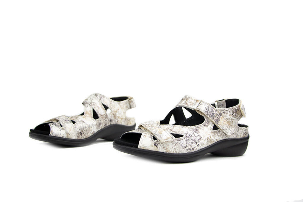 Durea Durea Sandals Ivory Print H-width