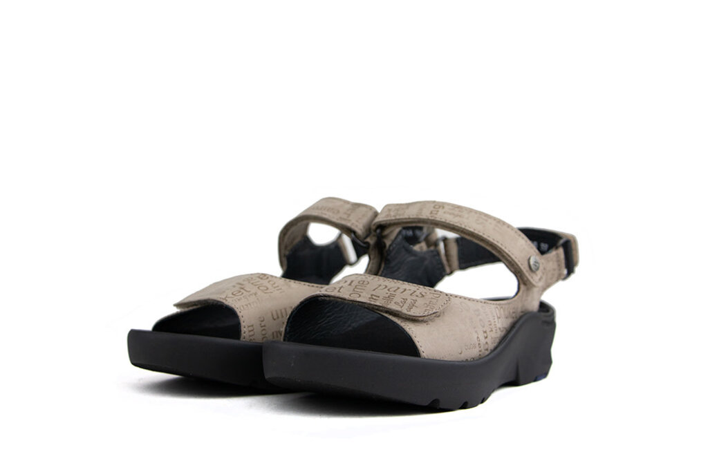 Wolky Wolky Sandals Delft Letter Taupe