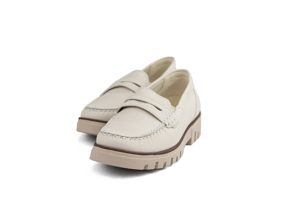 Waldläufer Waldlaufer Loafers Serena Vega Creme