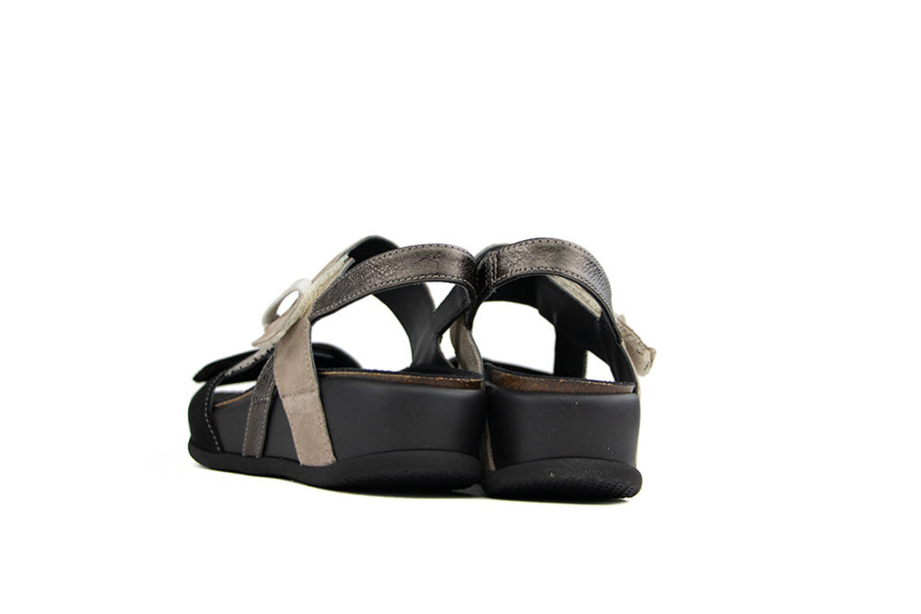 Durea Durea Sandals Black Taupe Walnut H-width