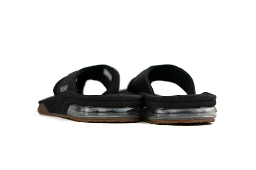 Reef Reef Slippers Kids Fanning Black Silver