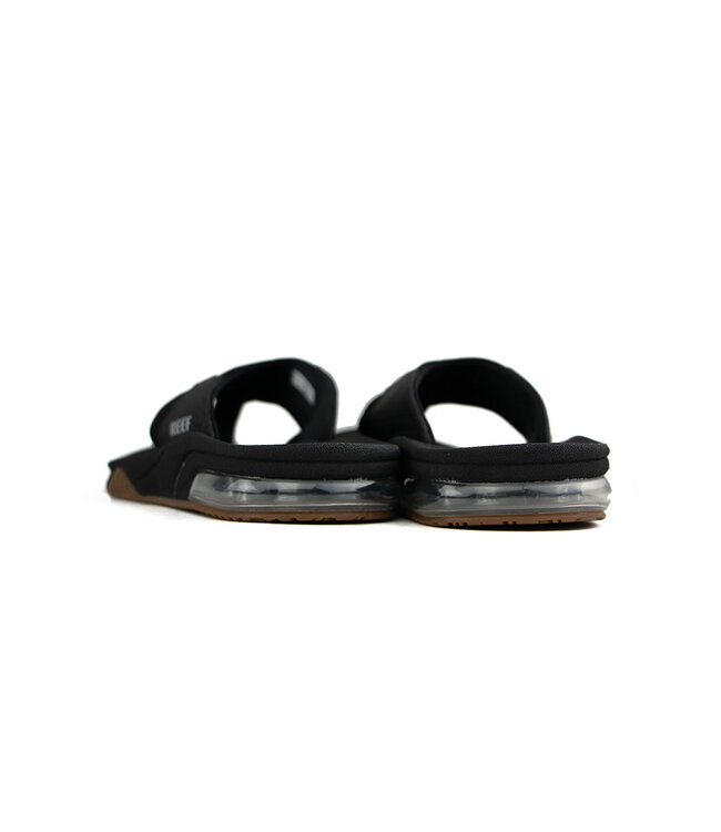 Reef Flip-Flops Kids Fanning Black Silver