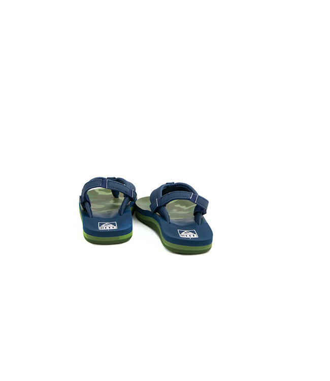 Reef Slippers Little Ahi Navy Camo