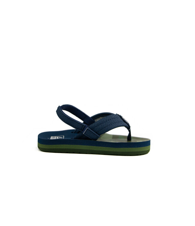 Reef Slippers Little Ahi Navy Camo