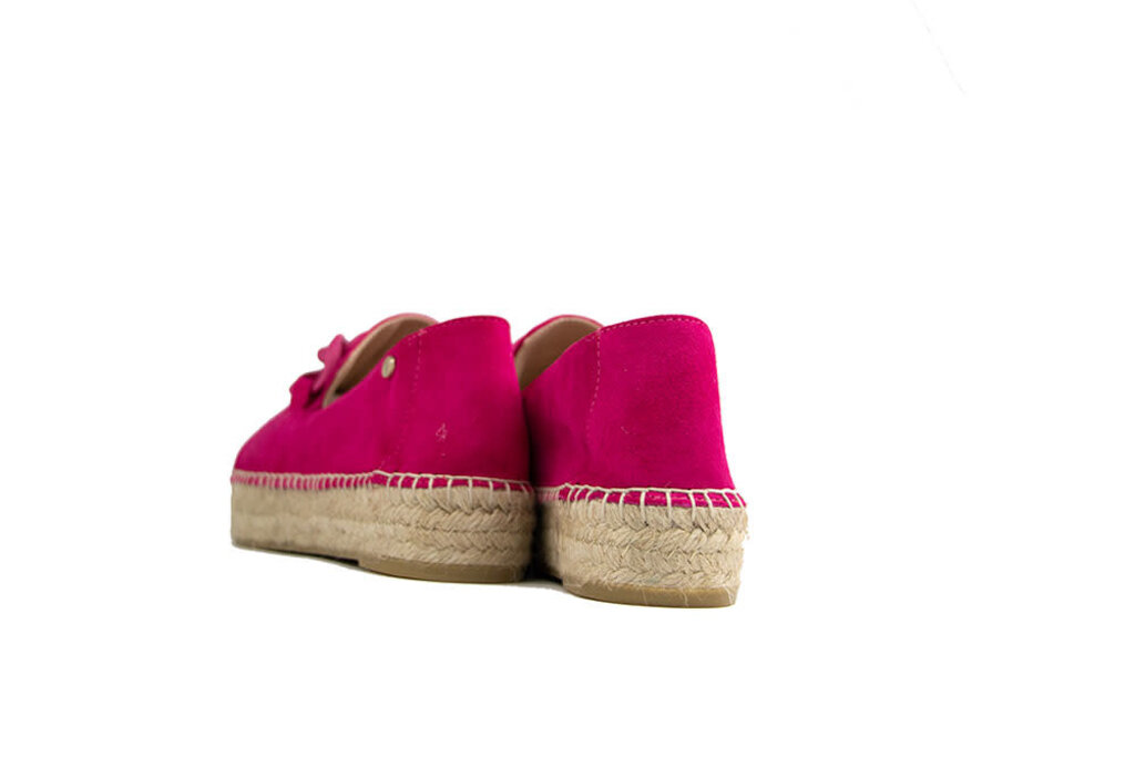 Fred de la Bretoniere Fred de la Bretoniere Espadrille  Loafer Luxery Fucshia