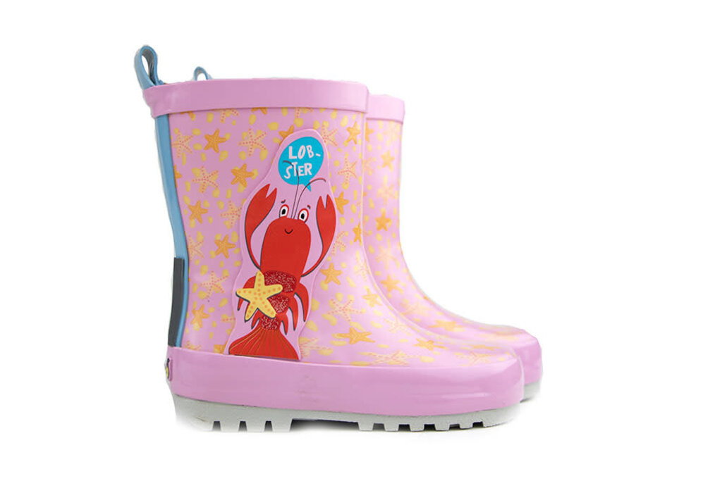 Shoesme Shoesme Rainboots Pink Lobster